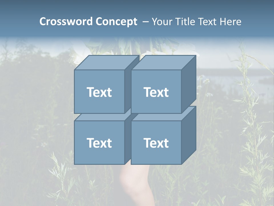 Floral Sexual Body PowerPoint Template
