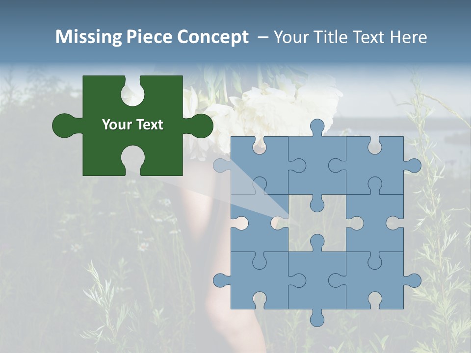 Floral Sexual Body PowerPoint Template