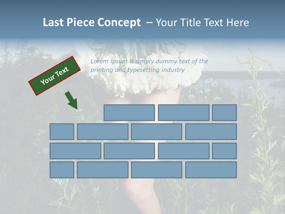 Floral Sexual Body PowerPoint Template