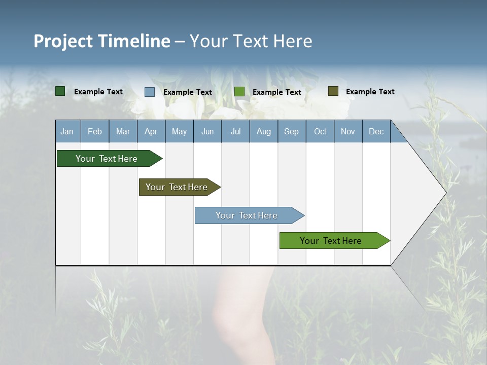 Floral Sexual Body PowerPoint Template