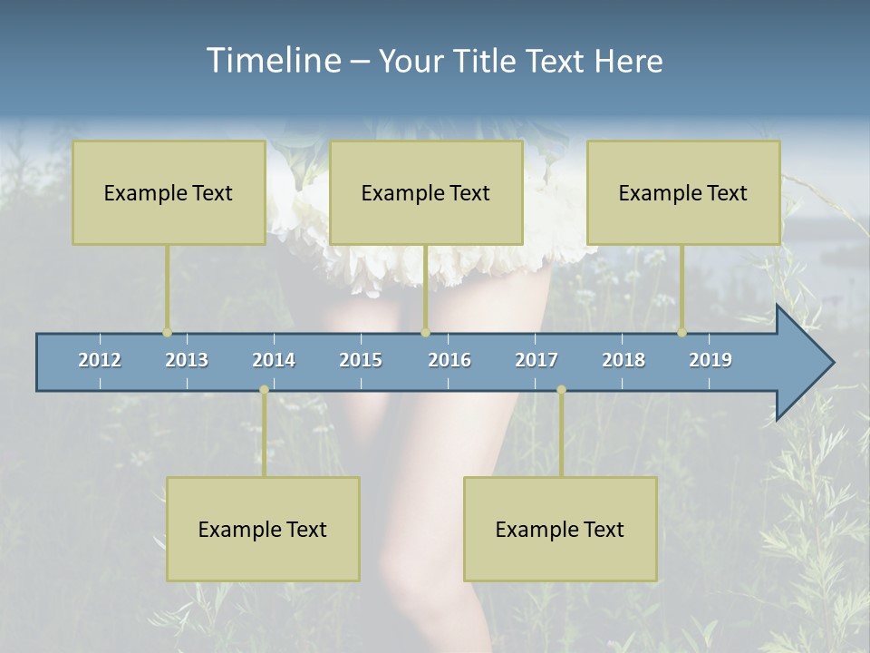 Floral Sexual Body PowerPoint Template
