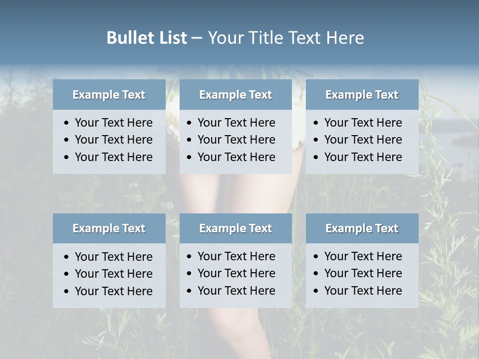 Floral Sexual Body PowerPoint Template