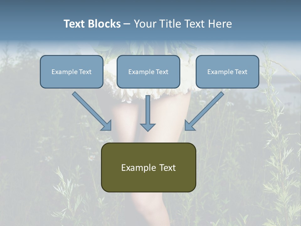 Floral Sexual Body PowerPoint Template