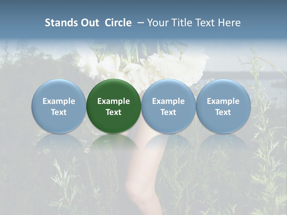 Floral Sexual Body PowerPoint Template