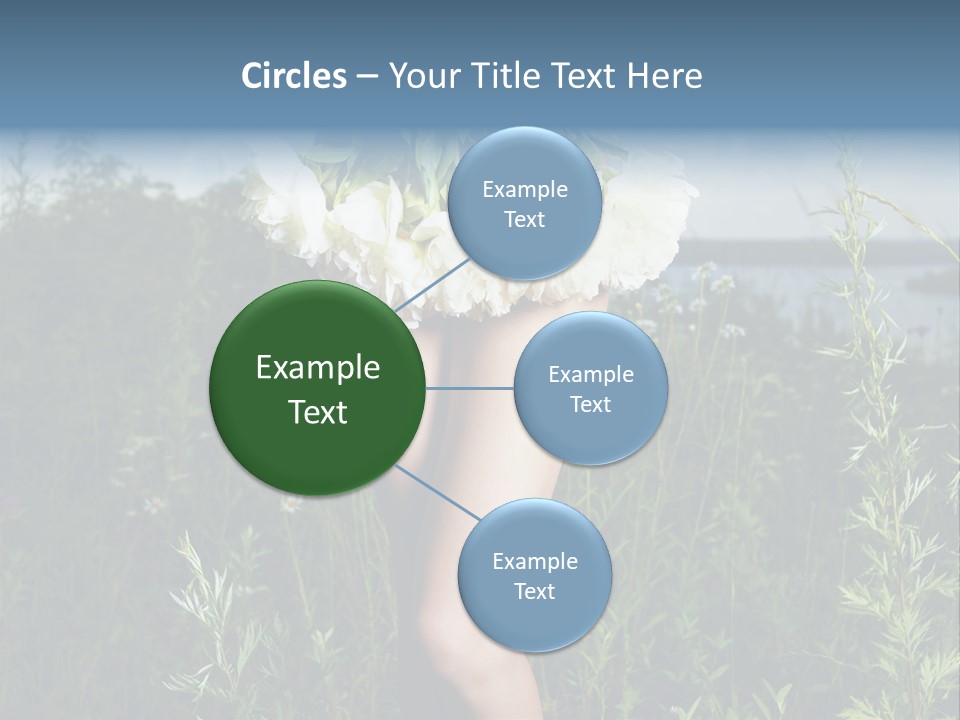 Floral Sexual Body PowerPoint Template