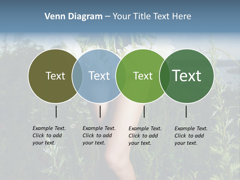 Floral Sexual Body PowerPoint Template