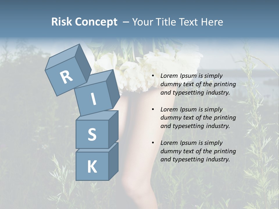 Floral Sexual Body PowerPoint Template