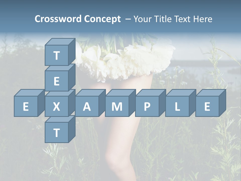 Floral Sexual Body PowerPoint Template