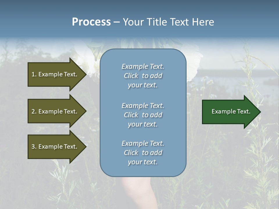 Floral Sexual Body PowerPoint Template