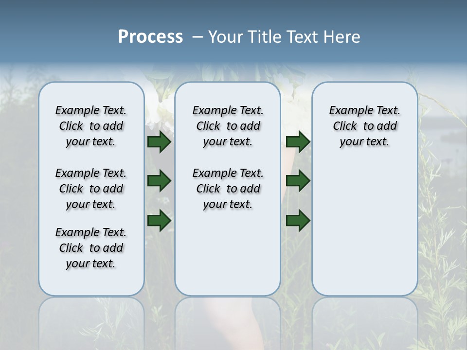 Floral Sexual Body PowerPoint Template