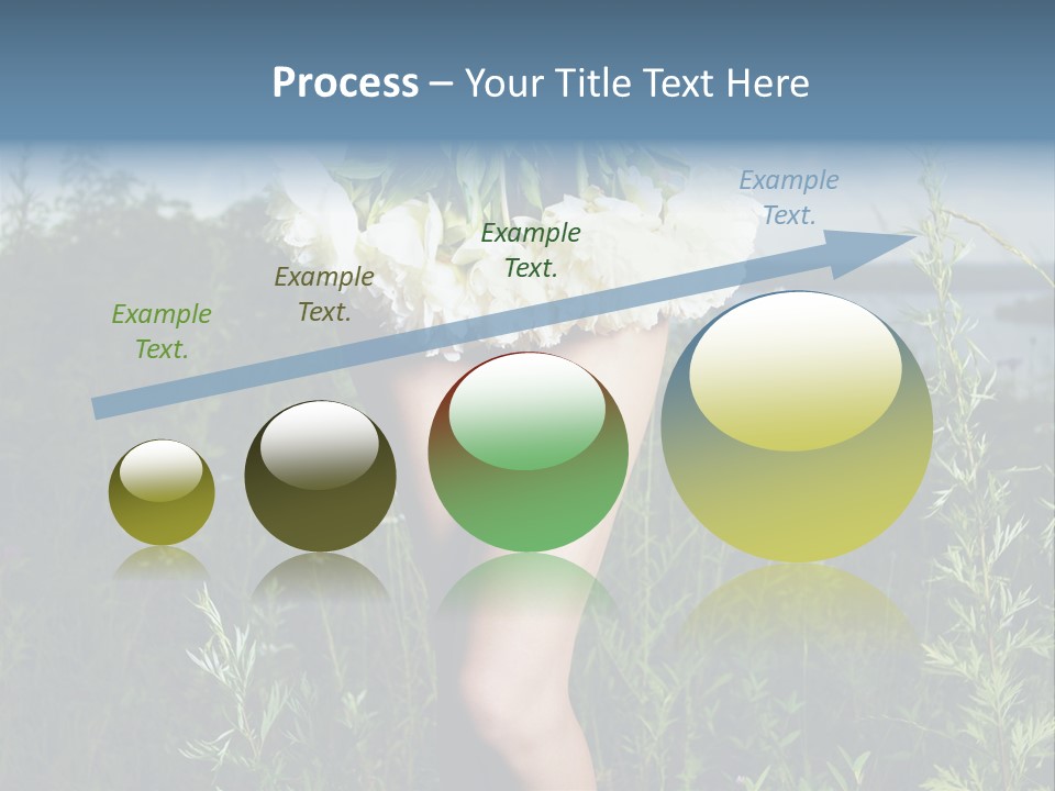 Floral Sexual Body PowerPoint Template