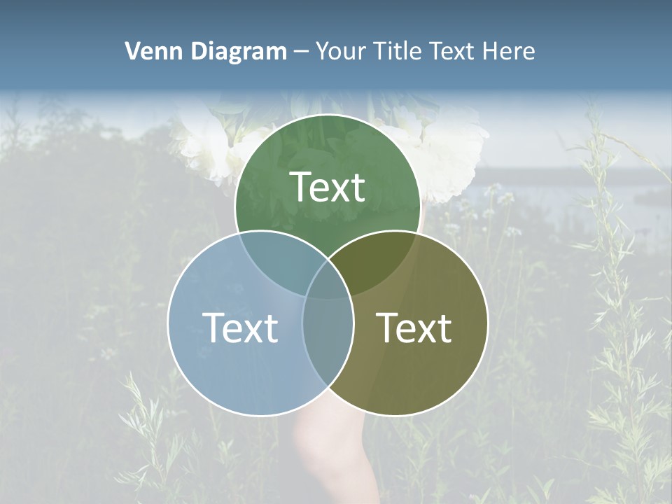 Floral Sexual Body PowerPoint Template