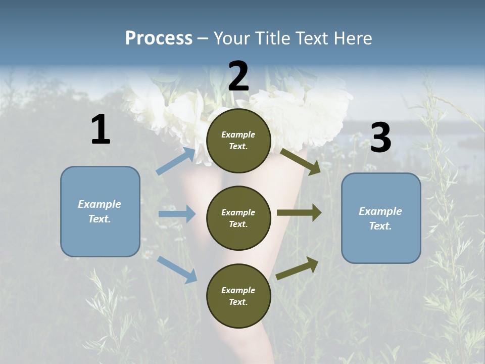 Floral Sexual Body PowerPoint Template