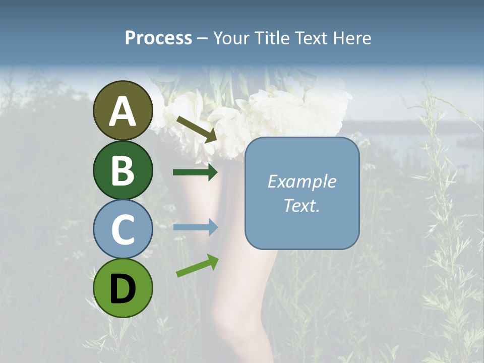 Floral Sexual Body PowerPoint Template