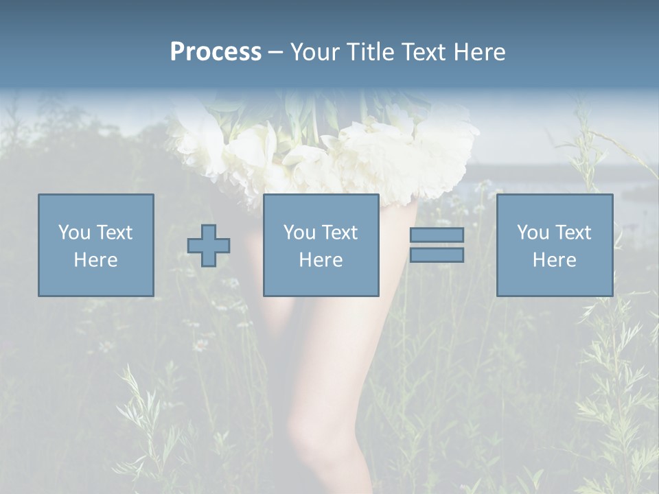 Floral Sexual Body PowerPoint Template