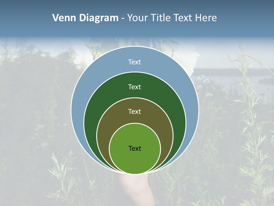 Floral Sexual Body PowerPoint Template