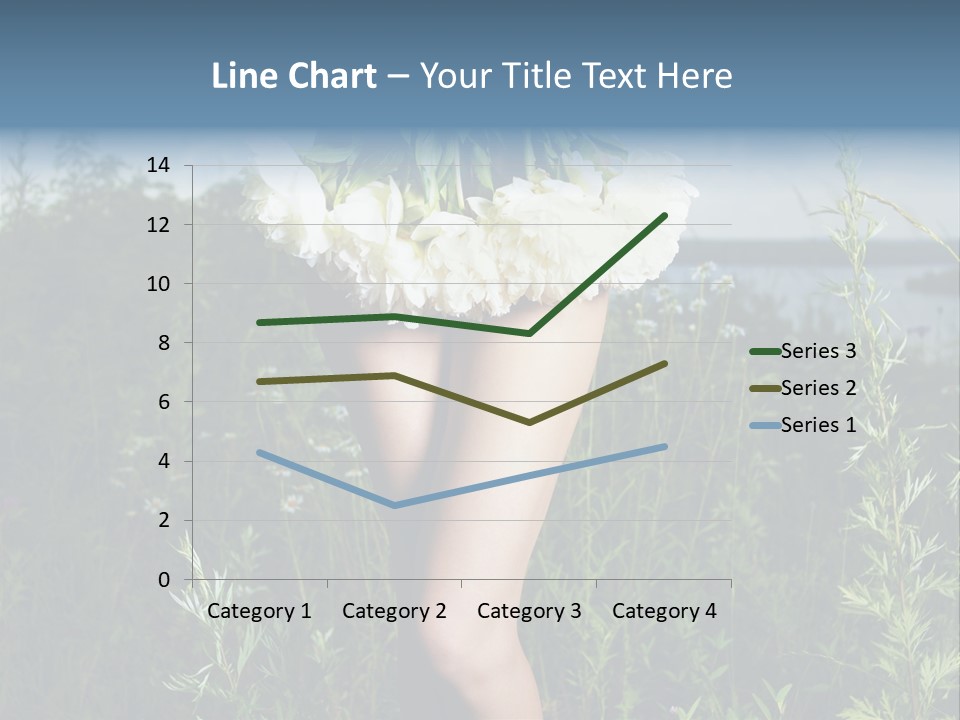 Floral Sexual Body PowerPoint Template