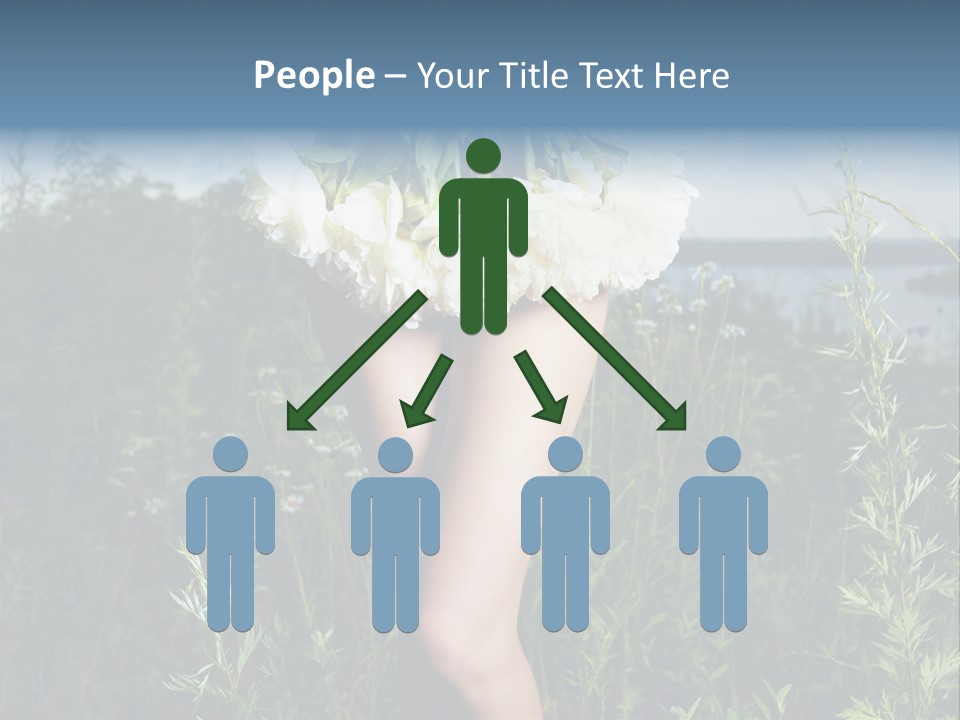 Floral Sexual Body PowerPoint Template