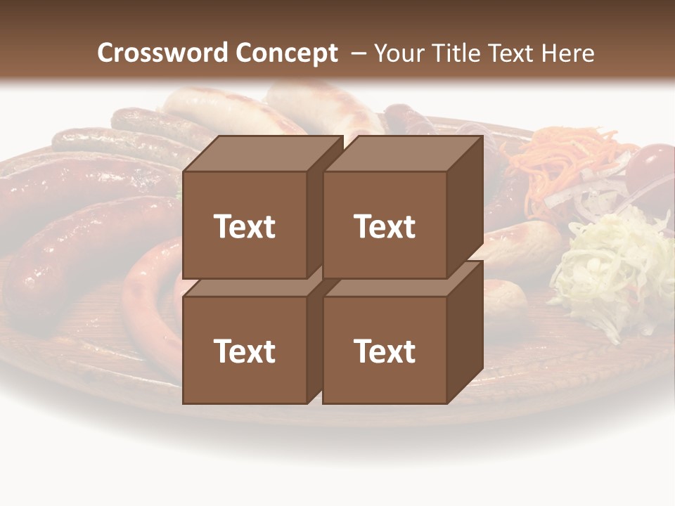 Rolls Mint White PowerPoint Template