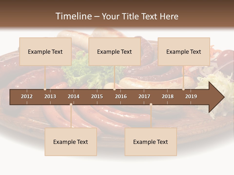 Rolls Mint White PowerPoint Template