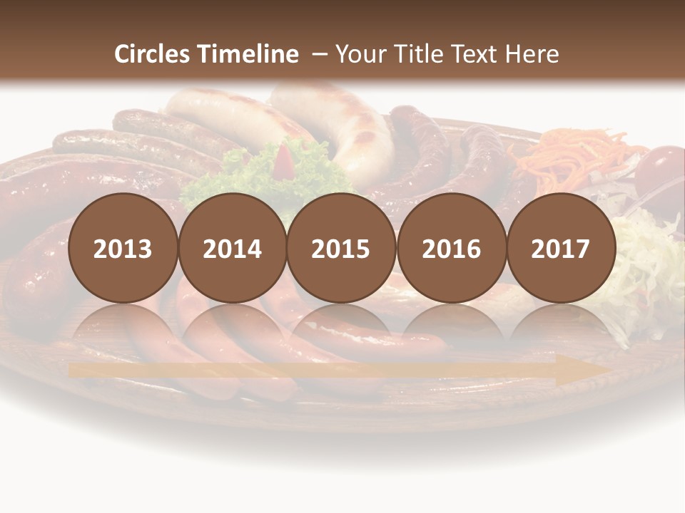 Rolls Mint White PowerPoint Template