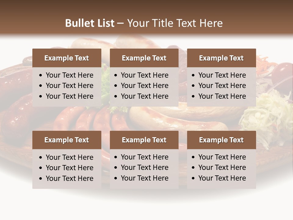 Rolls Mint White PowerPoint Template