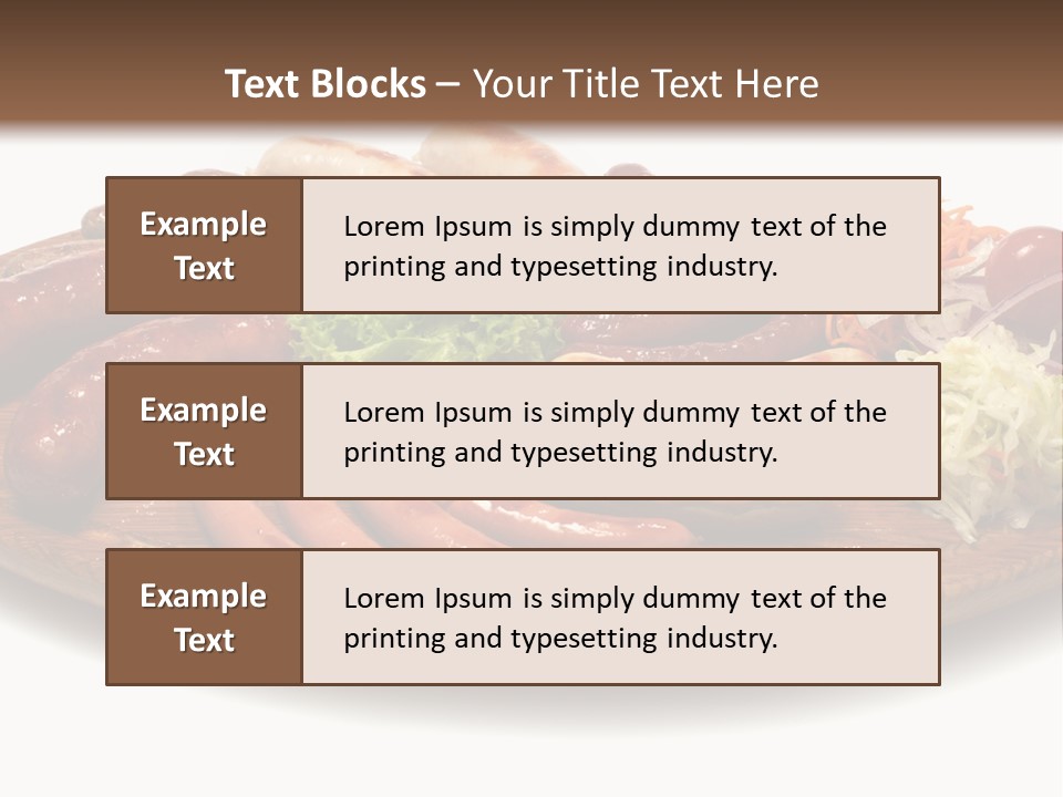 Rolls Mint White PowerPoint Template