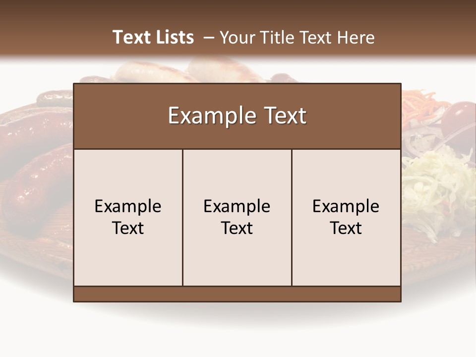 Rolls Mint White PowerPoint Template