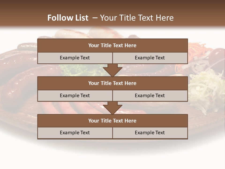 Rolls Mint White PowerPoint Template