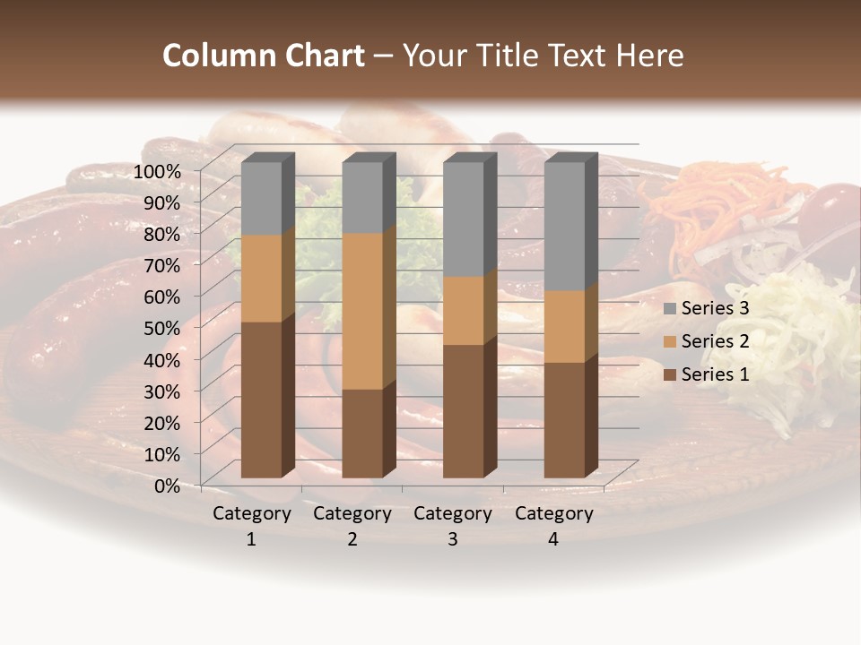 Rolls Mint White PowerPoint Template