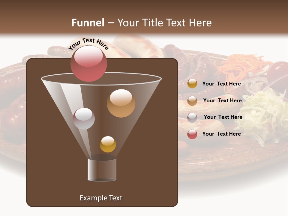 Rolls Mint White PowerPoint Template