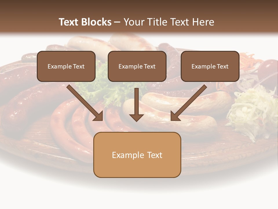 Rolls Mint White PowerPoint Template