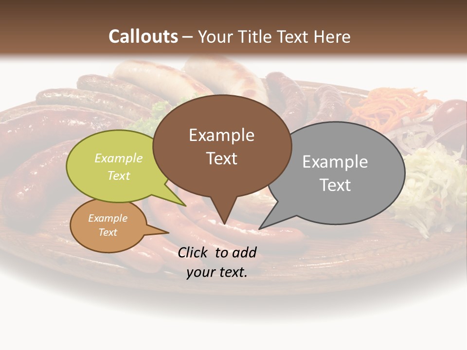 Rolls Mint White PowerPoint Template