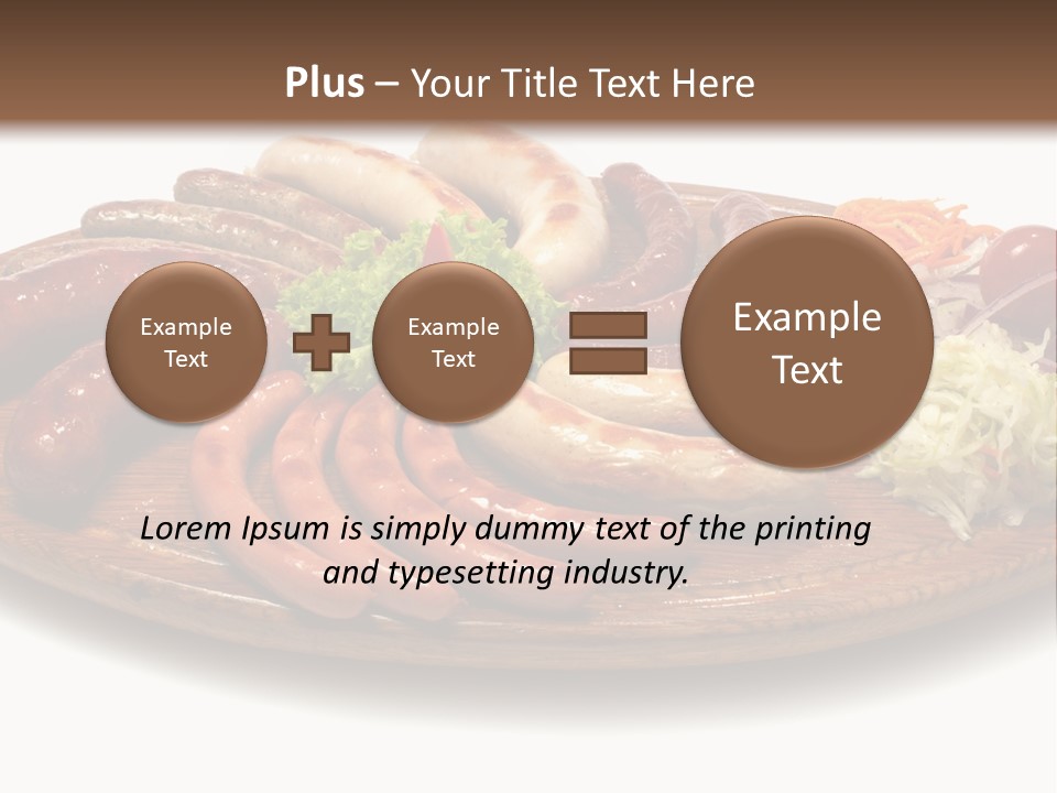 Rolls Mint White PowerPoint Template