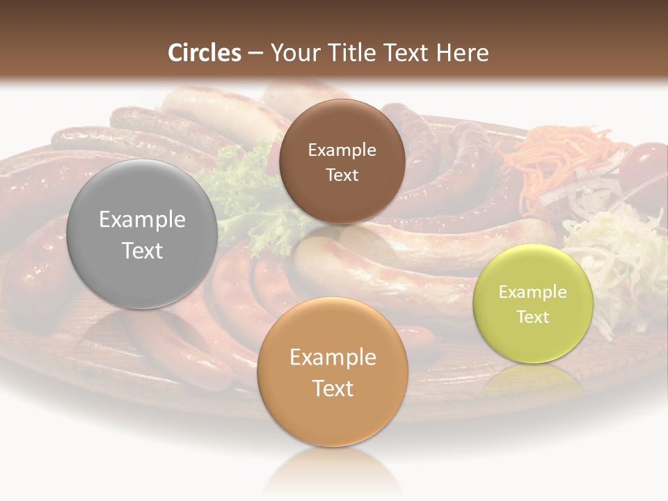 Rolls Mint White PowerPoint Template