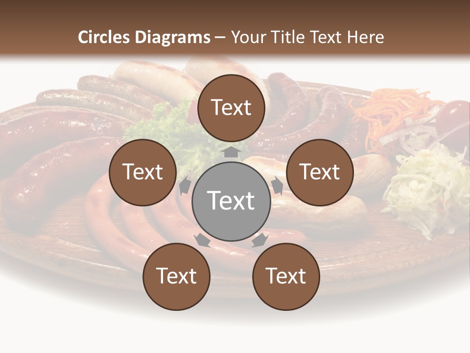 Rolls Mint White PowerPoint Template