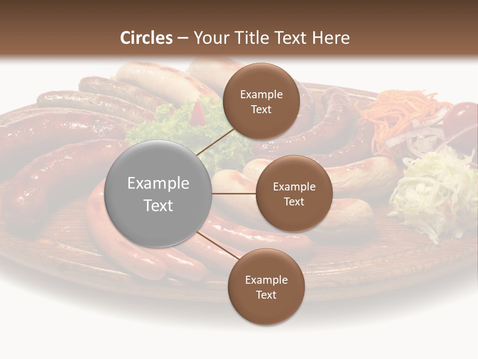 Rolls Mint White PowerPoint Template