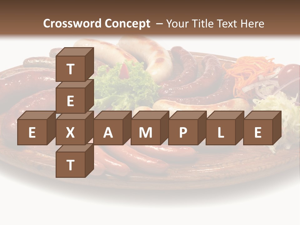 Rolls Mint White PowerPoint Template