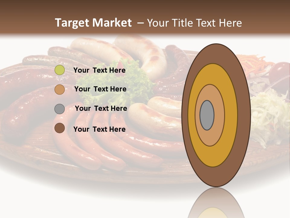 Rolls Mint White PowerPoint Template