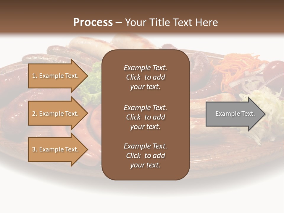 Rolls Mint White PowerPoint Template