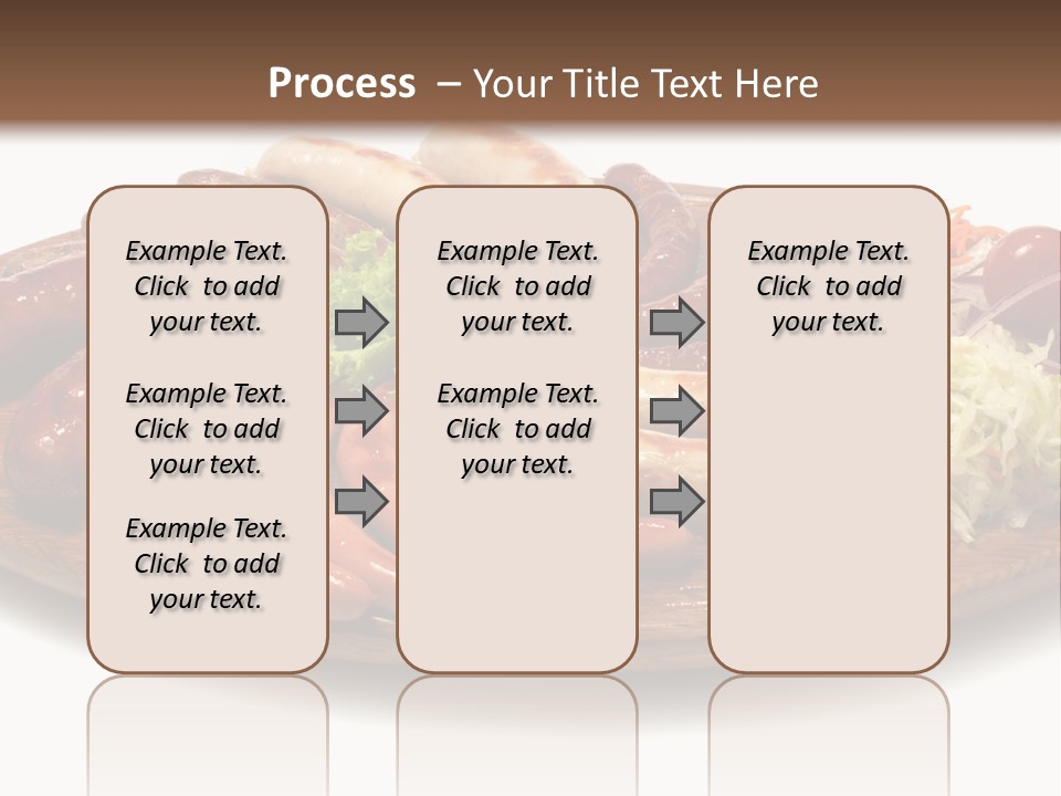 Rolls Mint White PowerPoint Template