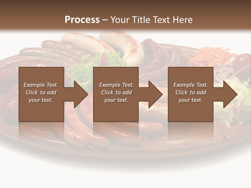 Rolls Mint White PowerPoint Template