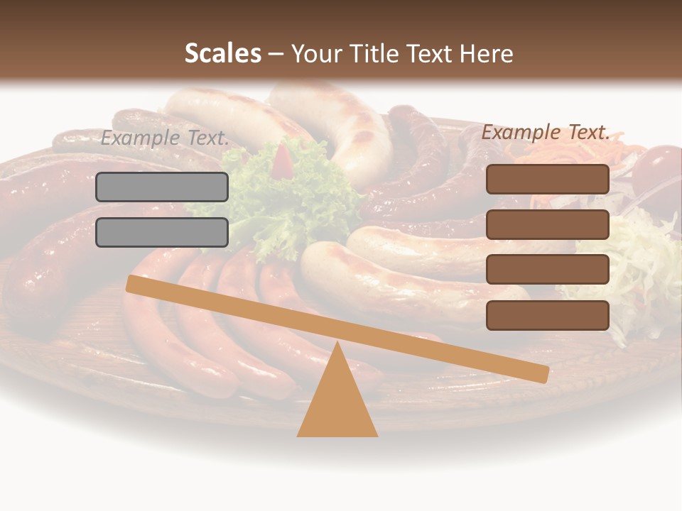 Rolls Mint White PowerPoint Template