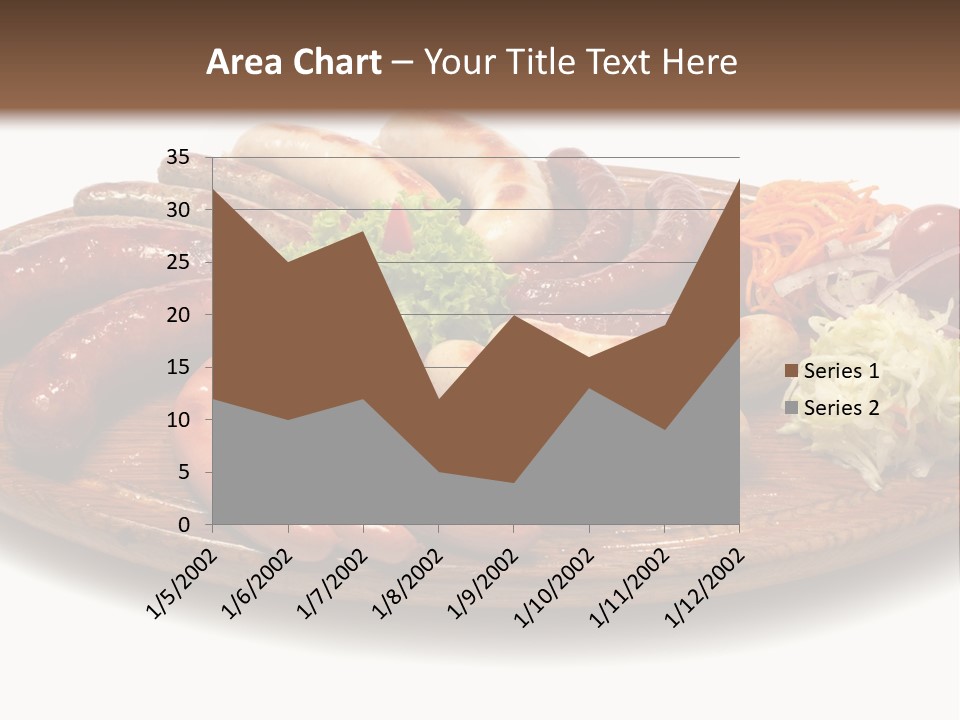 Rolls Mint White PowerPoint Template