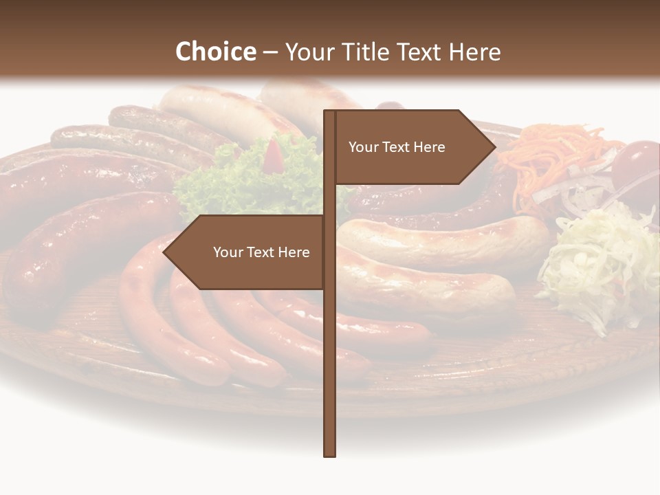 Rolls Mint White PowerPoint Template