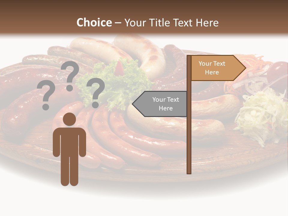 Rolls Mint White PowerPoint Template