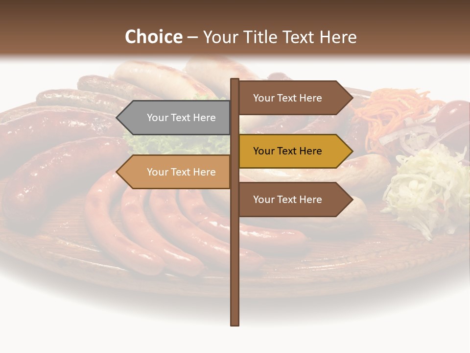 Rolls Mint White PowerPoint Template