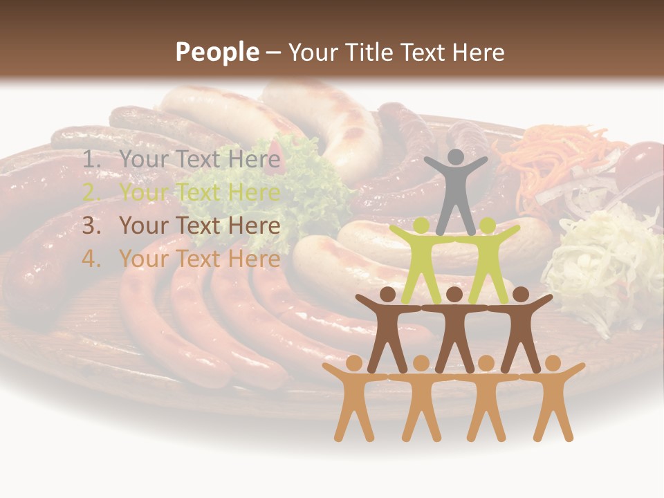 Rolls Mint White PowerPoint Template