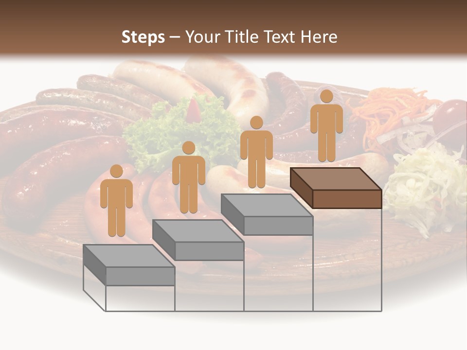 Rolls Mint White PowerPoint Template