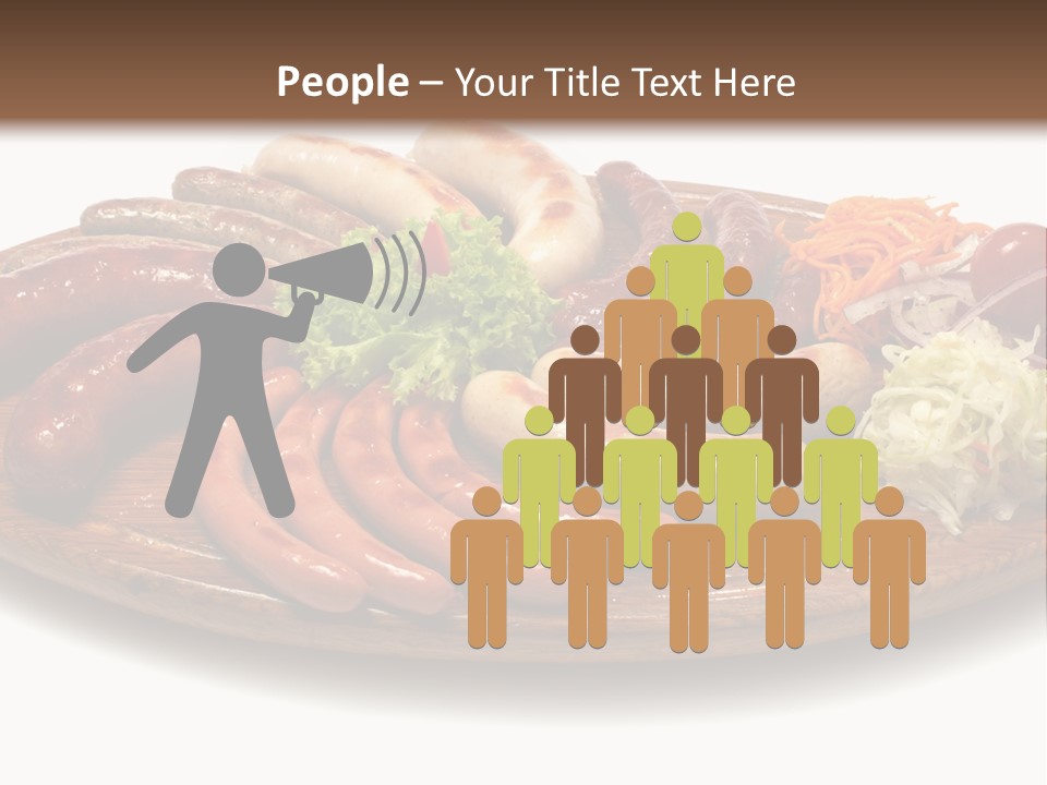 Rolls Mint White PowerPoint Template